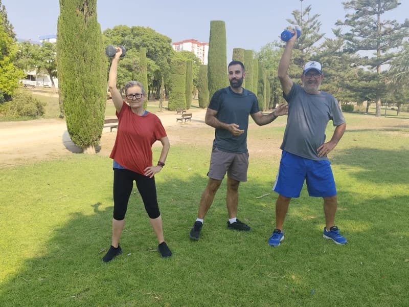 Sesión de entrenamiento