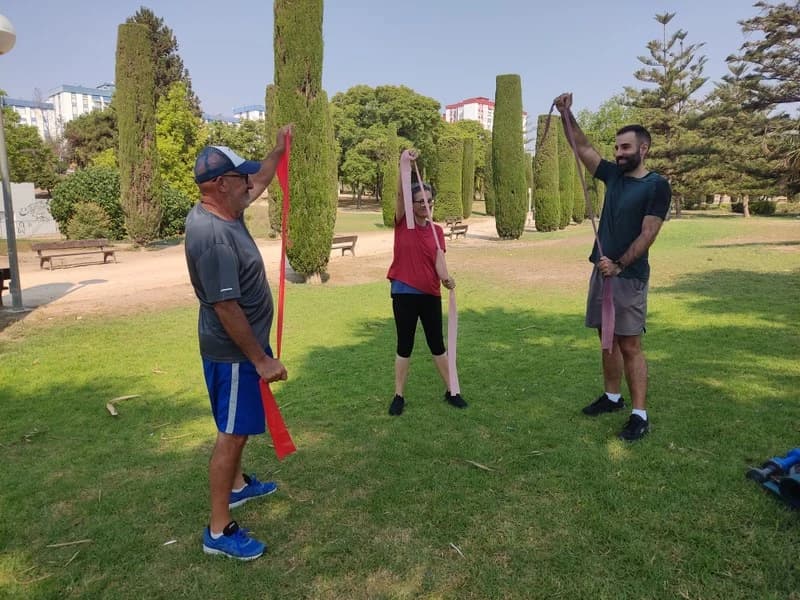 Ejercicios terapéuticos para mayores